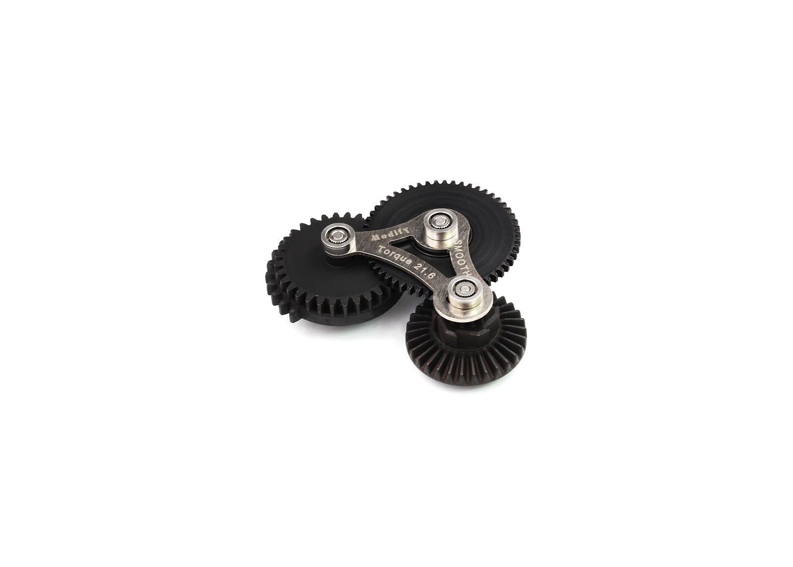 2代/3代 6mm 齒輪箱用SMOOTH模組化齒輪組(扭力型 22.2:1/含簡易工具)  - 摩帝Modify電動槍內部零件
