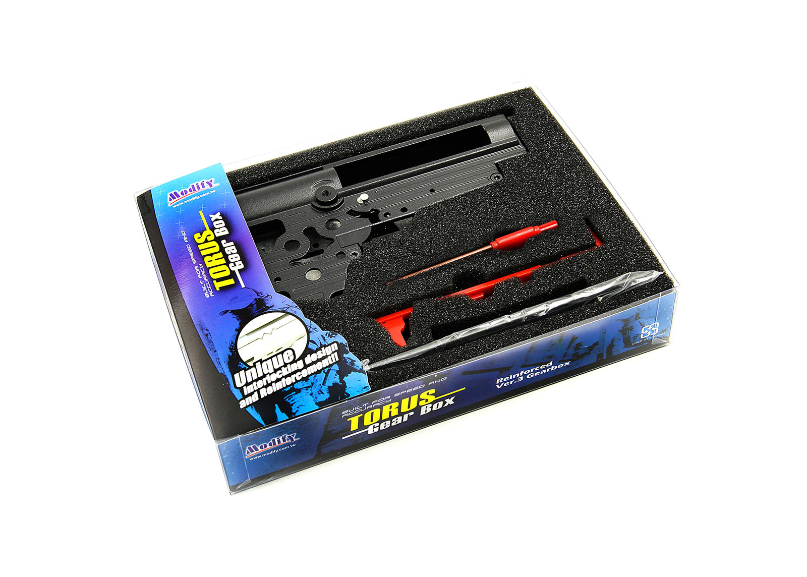 TORUS加強型AK系列齒輪箱(7mm) - 摩帝Modify電動槍內部零件