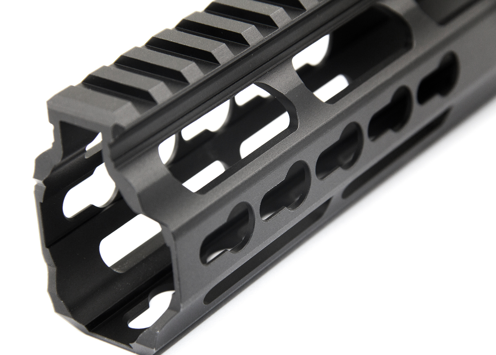 XTC 7吋 KeyMod 戰術魚骨 (含魚骨固定座及螺絲) - 黑色