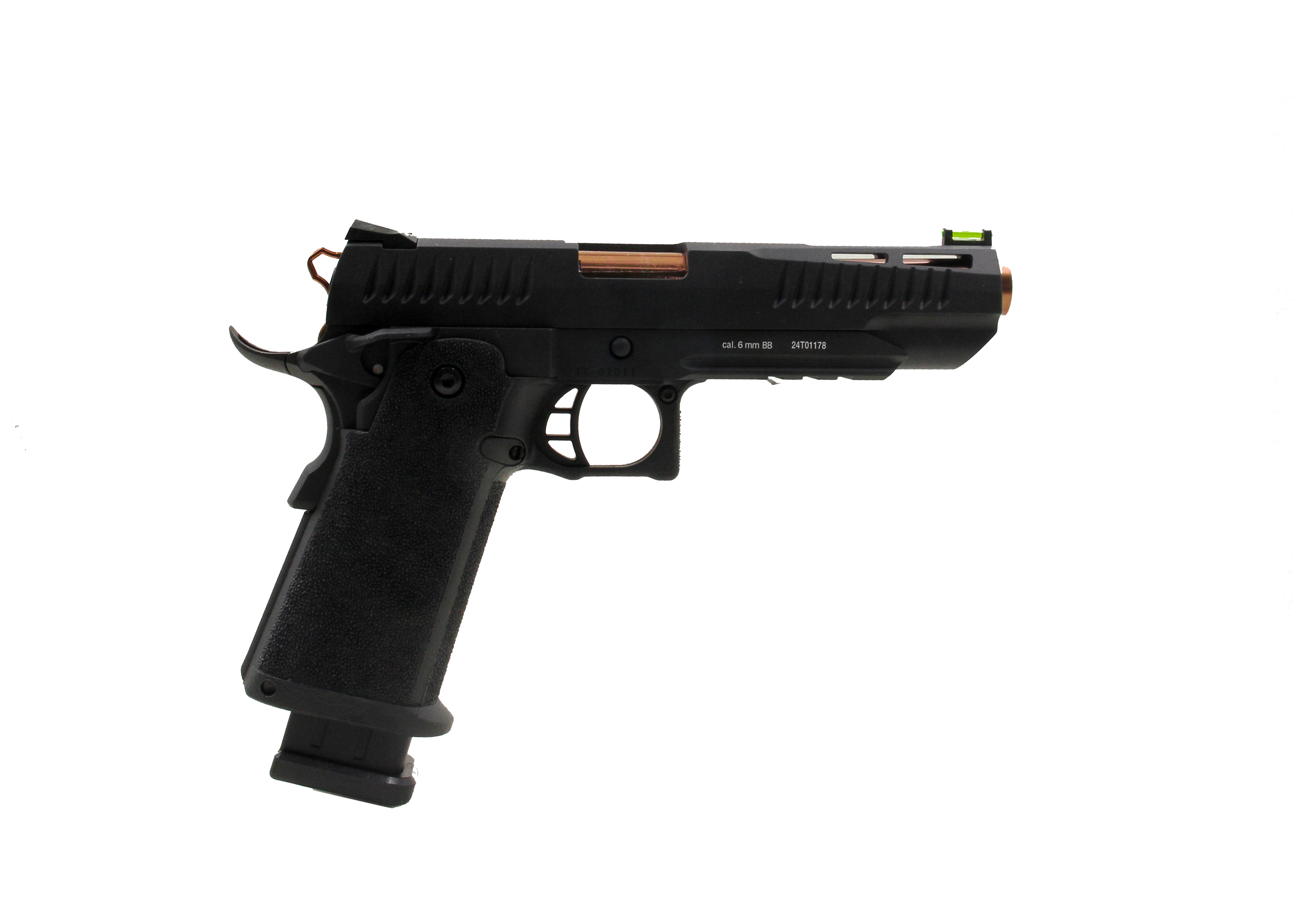 Trinity Hi-Capa 5.1 (GAS / nylon fiber slide) -- Bronze barrel Trinity Hi-Capa 5.1 (GAS / nylon fiber slide) -- Bronze barrel