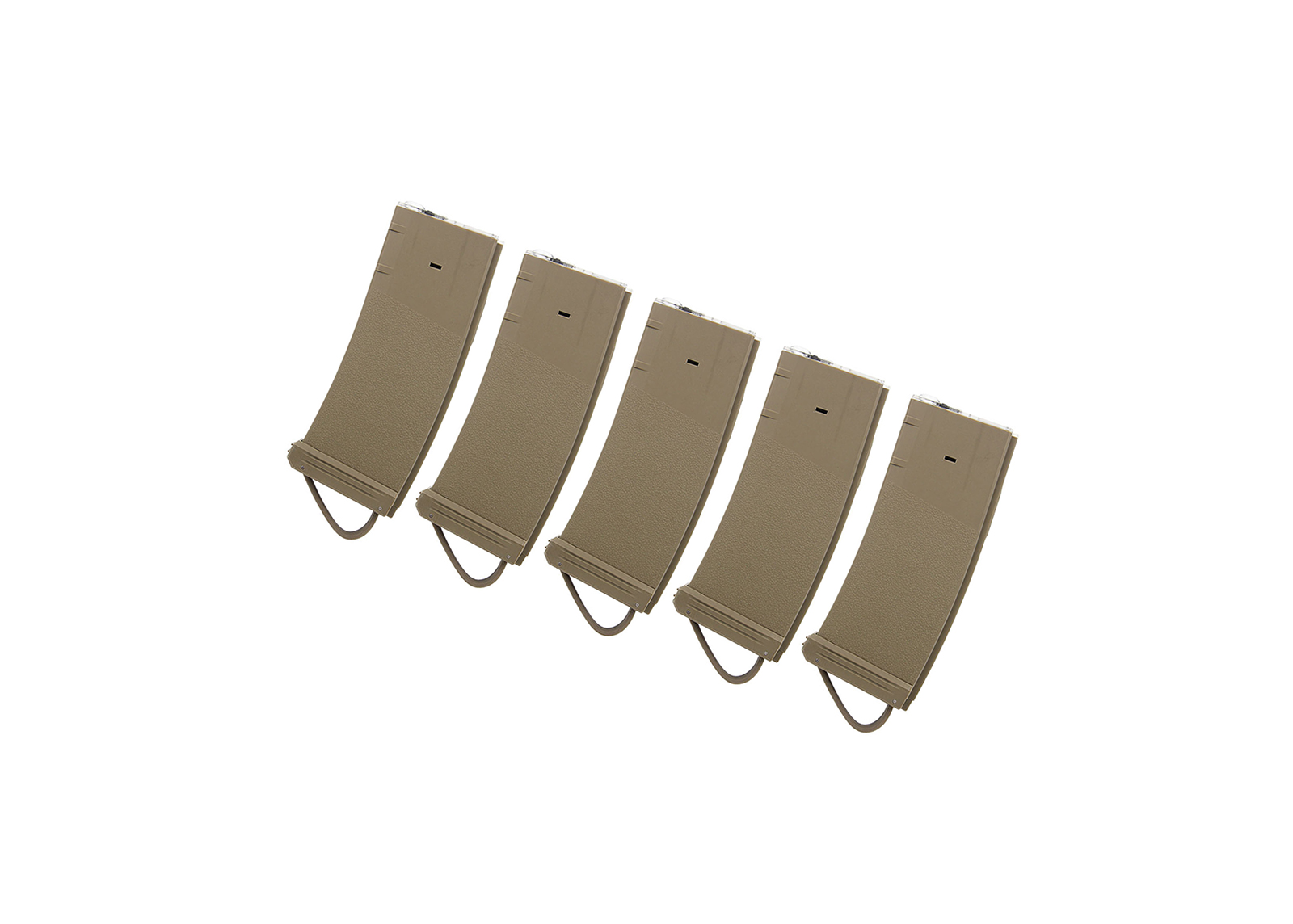 Bhive 150發 無聲螢光彈匣-M16/M4系列電動槍用 (沙色/5入) - Modify Airsoft Accessories