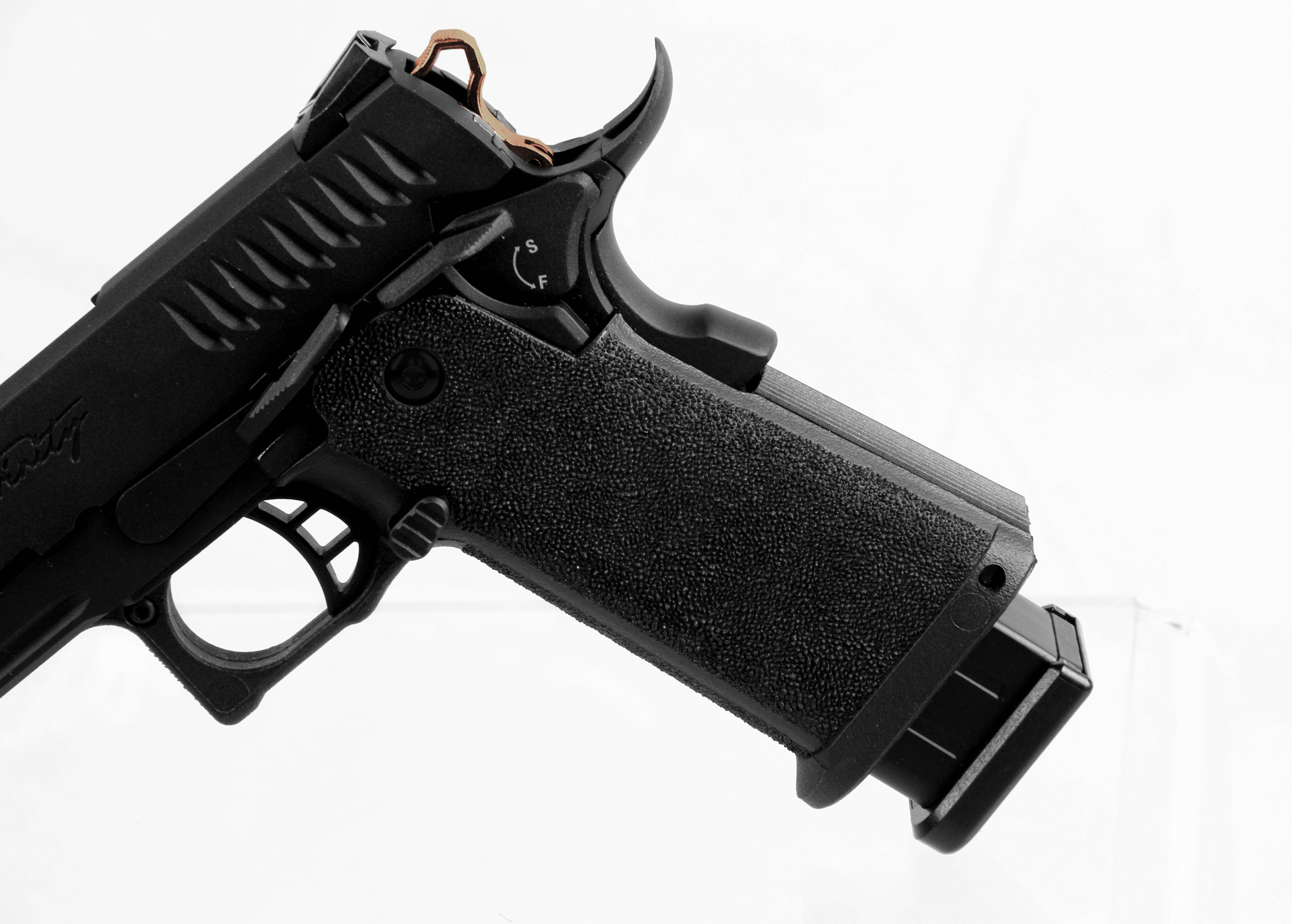 Trinity Hi-Capa 5.1 (GAS / nylon fiber slide) -- Bronze barrel Trinity Hi-Capa 5.1 (GAS / nylon fiber slide) -- Bronze barrel