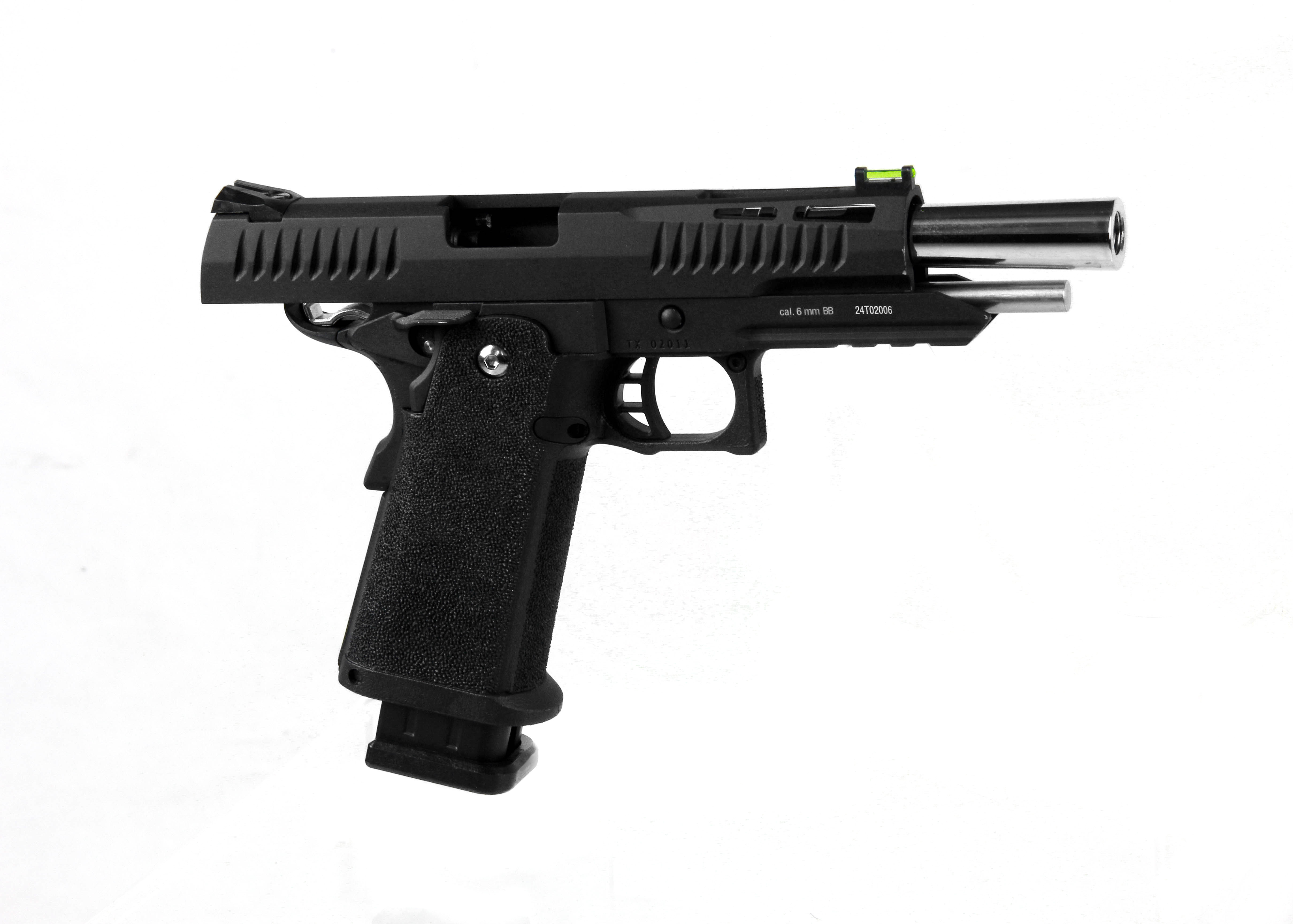 Trinity Hi-Capa 5.1 (GAS / nylon fiber slide) -- Silver barrel Trinity Hi-Capa 5.1 (GAS / nylon fiber slide) -- Silver barrel