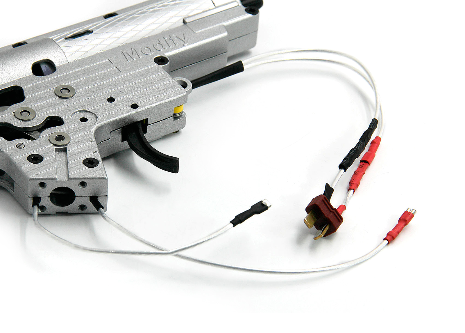 M4A1齒輪箱總成, 前出線(扭力型S120+, 8mm) - 摩帝Modify電動槍內部零件