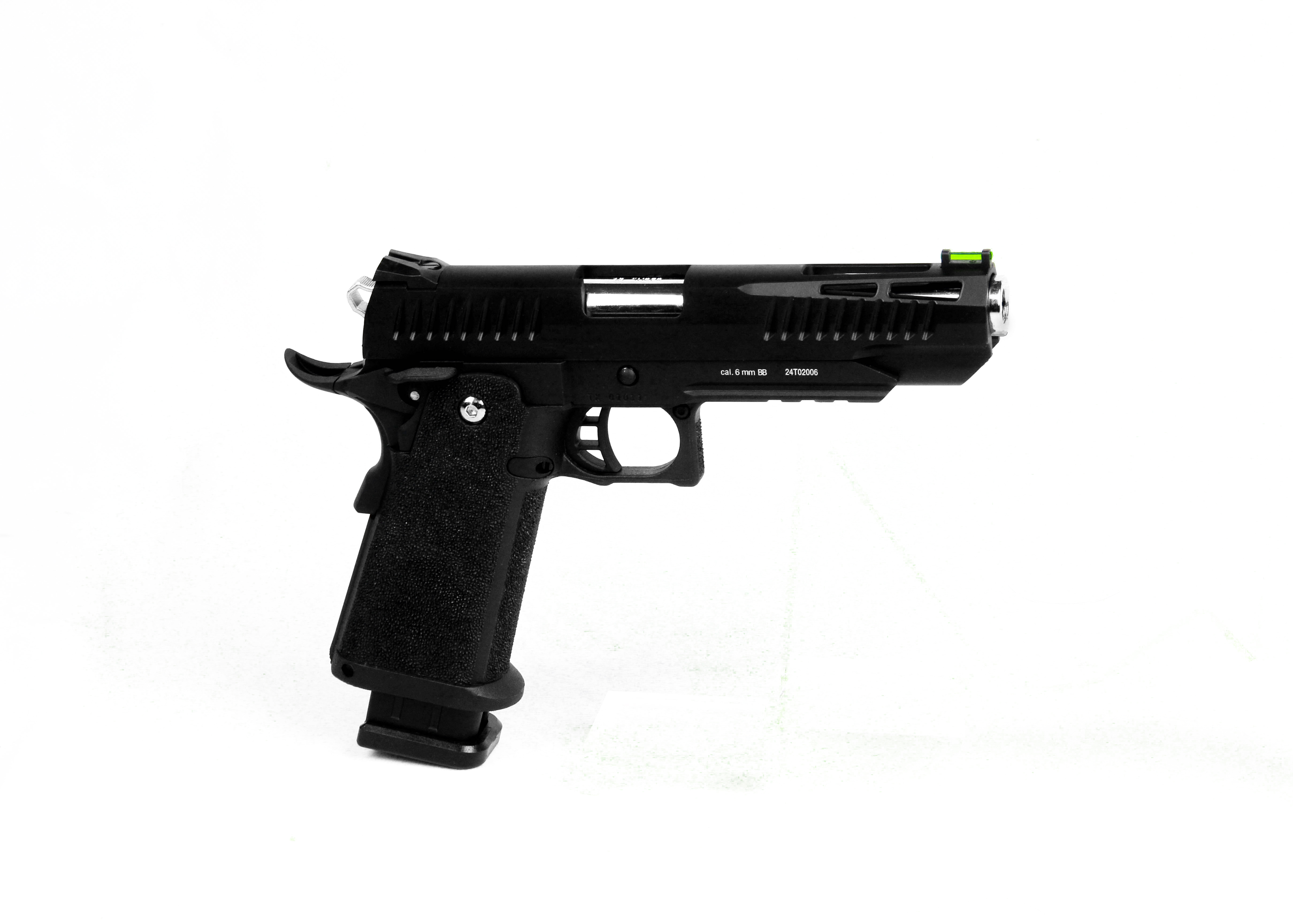 Trinity Hi-Capa 5.1 (GAS / nylon fiber slide) -- Silver barrel Trinity Hi-Capa 5.1 (GAS / nylon fiber slide) -- Silver barrel